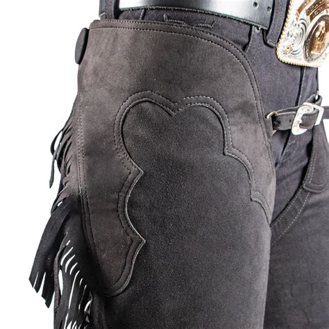 Hobby Horse Ultrasuede Fringed Western Show Chaps Schneiders Saddlery