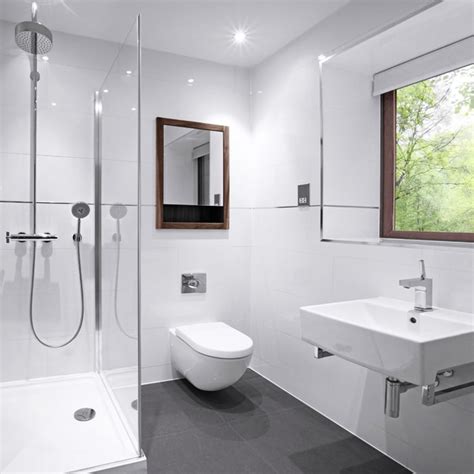 This bathroom has white tile on the floor and two thirds up the wall, in addition to a gleaming white sink, bathtub, bidet, and regular toilet commode. Shop & Buy PREMIUM GLOSS WHITE RECTIFIED WALLS 300X600mm ...
