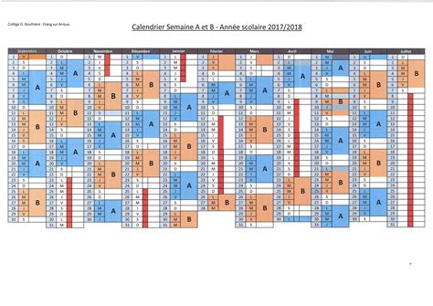 Semaine A Ou B Calendrier Scolaire 2021 2022 Et 2022 2023 Aria Art