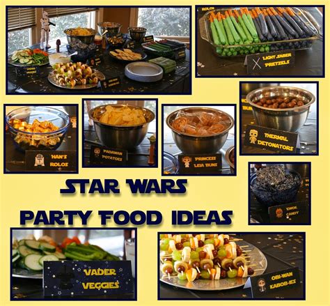 Star Wars Birthday Party Food A Disney Moms Thoughts Star Wars