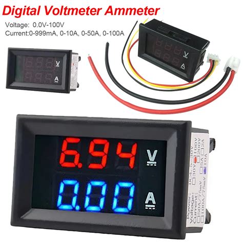 Digital Dc Voltmeter Ammeter Bit Dc V A Voltage Current Meter Free Hot Nude Porn Pic