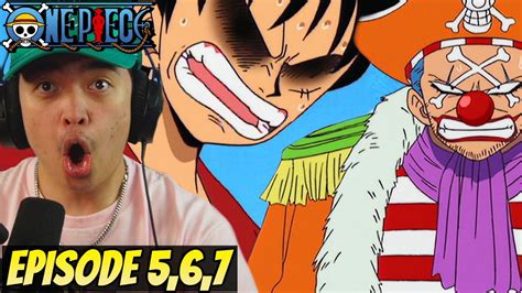 Luffy Rages Luffy Vs Buggy One Piece Episode 5 6 And 7 Reaction