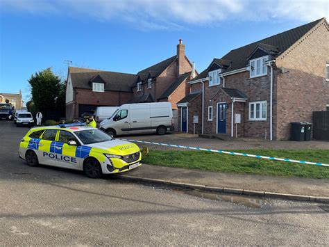 Photos Show Police At Scene Of Cambridgeshire Shootings Which Left Two Men Dead Cambridgeshire