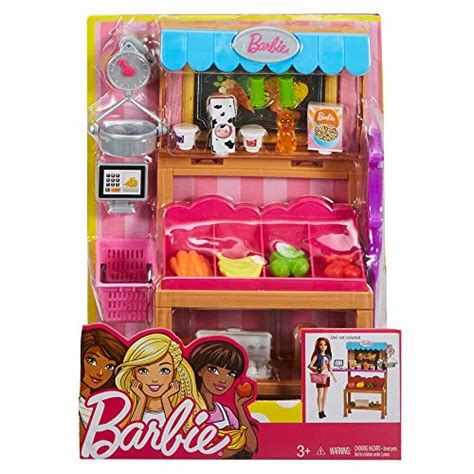 Barbie Grocery Store Playset With Conveyor Belt Pricepulse