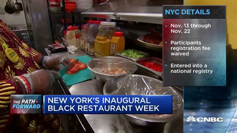The financial conduct authority (fca), the city regulator. Black Restaurant Week comes to New York to help Black ...