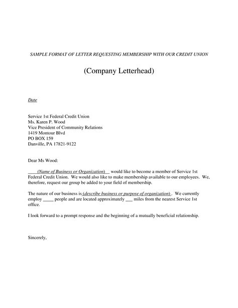 1 ﻿ the heading, which includes your name and contact information. Membership Application Letter Format - How to write a ...