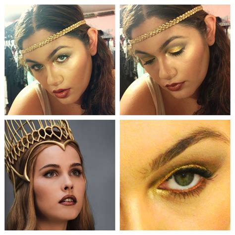 Greek Goddess Inspired Makeup