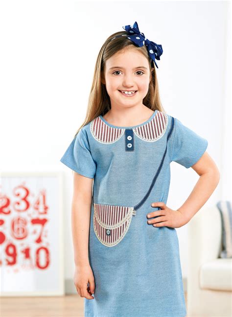 Buying gifts for teen artists is super duper dope. Young Girl's Nautical Applique Dress - Free sewing ...