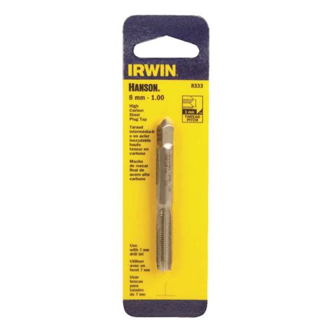Irwin Hanson High Carbon Steel Metric Plug Tap 1 Pc Ace Hardware