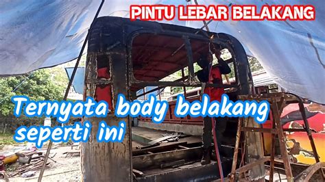 Bus Timbul Jaya Di Rombak Total Hampir Jadi Siap Di Cat Youtube