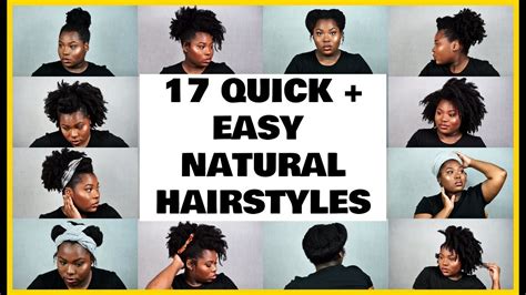 If i'm having a formal business meeting where i'm wearing a suit or other more traditional attire, i wrap my hair into the bun. 17 Quick Back to School/Work Natural Hairstyles for 4C ...
