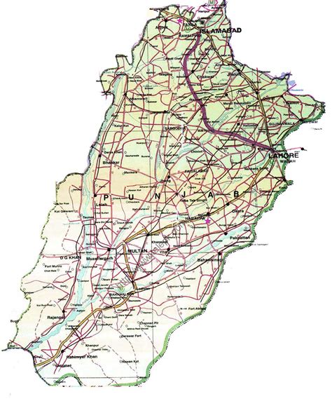 Punjab Guide Map Punjab Mappery