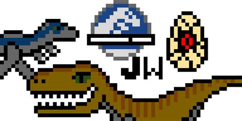 Jurassic Worldpark Pixel Art Contest Pixel Art