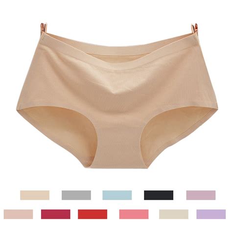 Buy Unlimon Seamless Panties Icesilk Mid Waist Sexy