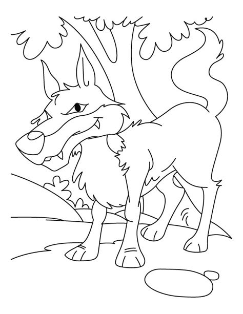 Angry Anime Wolves Coloring Pages