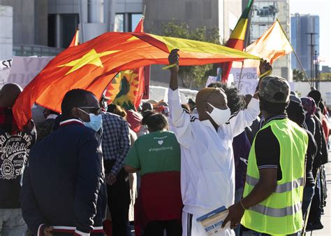 Las Vegas Ethiopian Community Protests War On Tigray Region Local