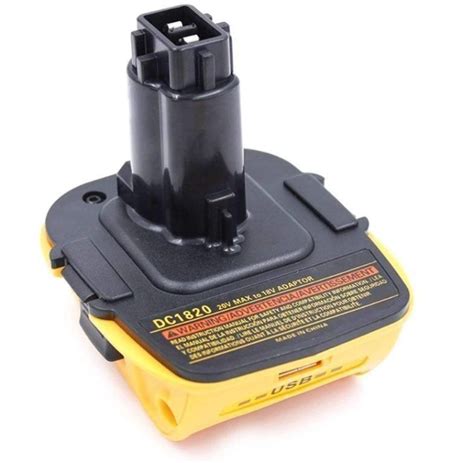Usb Adapter Battery Adapter For De Walts 18v Tools Convert De Walts