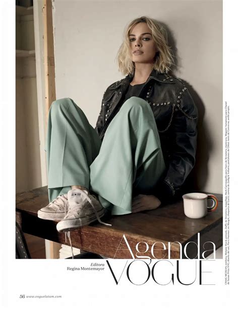 Margot Robbie In Vogue Magazine Latin America February 2018 Issue