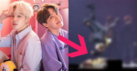 These Photos Of Btss Jimin Flipping Over J Hope Will Leave You