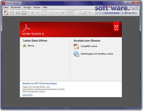 Für ein geschäftsverhältnis auf honorarbasis. Adobe Reader - Download (Windows / Deutsch) bei SOFT-WARE.NET