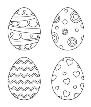 Easter Craft Activity - Make an Easter Egg Wreath by The Novel Classroom