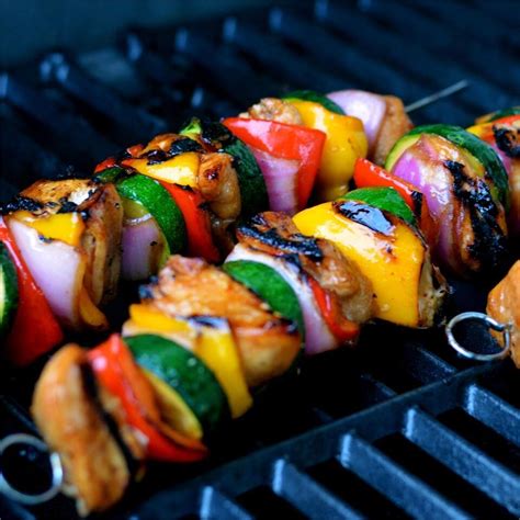 15 Best Skewers And Kabobs For Easy Summer Grilling Honey Chicken