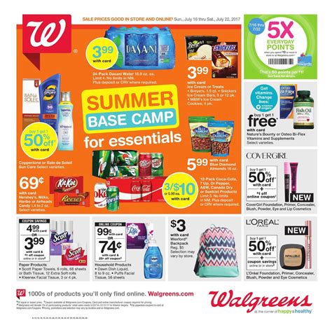 Walgreens Weekly Ad Jul 16 - 22 2017 - WeeklyAds2