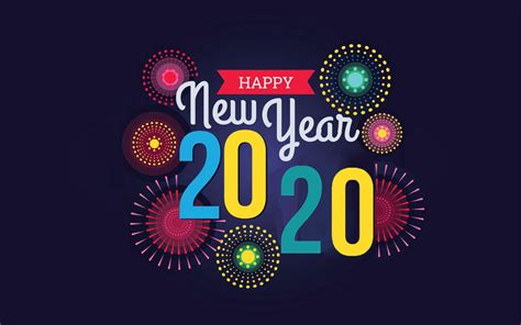Happy New Year Hd 2020 Wallpapers Wallpaper Cave
