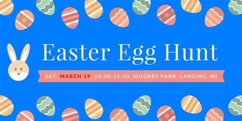 Easter Egg Hunt Sat March 19 Moores Park Mpno
