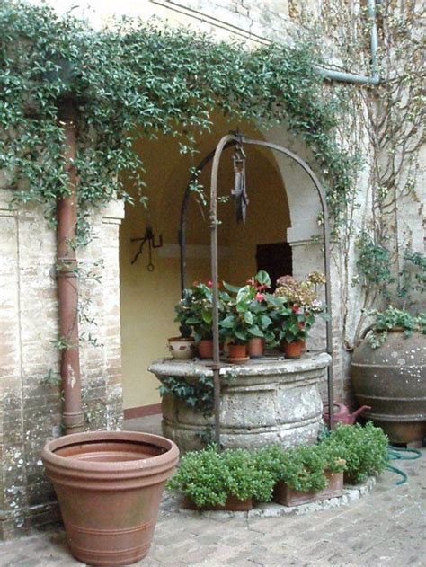 Courtyard Villa Di Corsano Italy Kmanningart Photo Italian