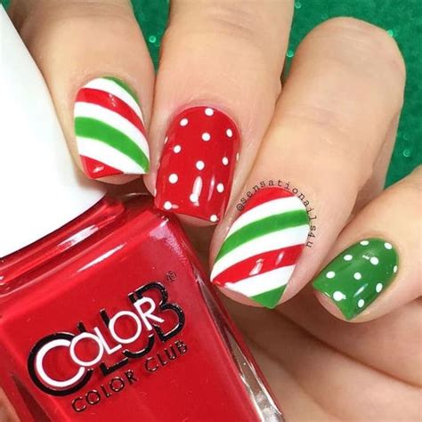 Christmas Nail Polish Christmas Nails Diy Holiday Nail Art Xmas Nails Fun Nails Pretty