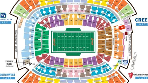 Cleveland Browns Stadium Seating Chart With Rows Chart Walls