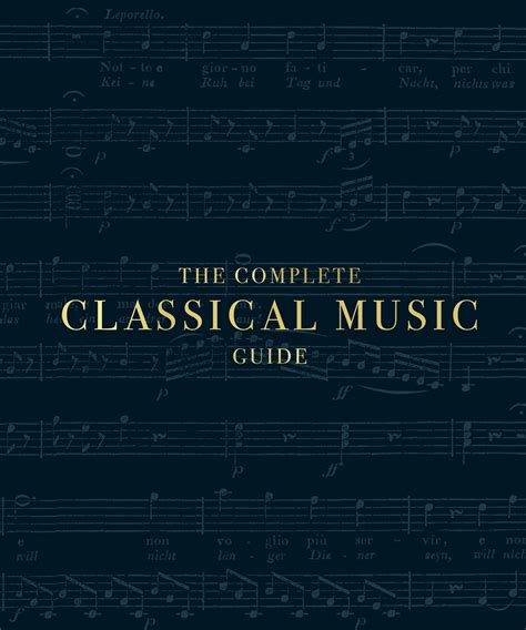 The Complete Classical Music Guide By Dk Penguin Books Australia