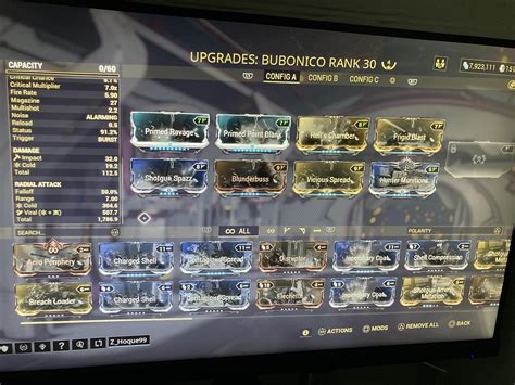 So here’s my Build for the Bubonico, Just for reference How do I get