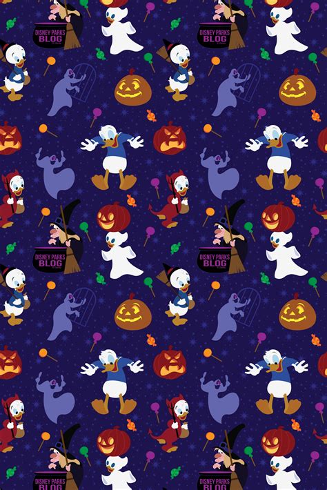 2019 Donald Duck Halloween Wallpaper Iphoneandroid Disney Parks Blog