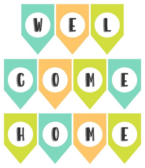 Best Welcome Home Signs Printable Printablee 29392 Hot Sex Picture