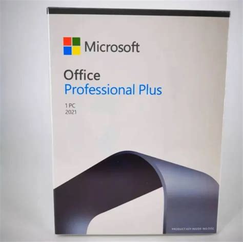 Microsoft Office 2021 Professional Plus 1pc Lifetime Full Retail