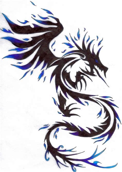 Pin By Gina Salatino On Tattoo Ideas Tribal Dragon Tattoo Tribal Drawings Tribal Dragon Tattoos