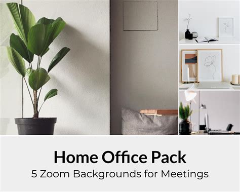 Home Office Zoom Background For Virtual Meetings Virtual Background