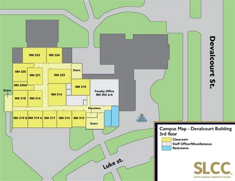 Campus Maps Campus Security And Safety