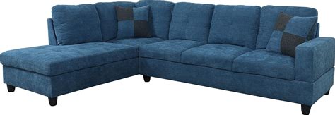 Beverly Fine Furniture Russes Sectional Sofa Set With