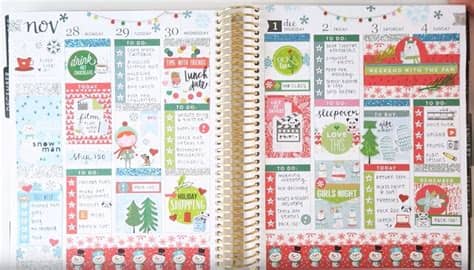 5 gets you the full font. planner layout | Planner layout, Happy planner, Websters pages