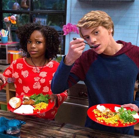 Jace Norman As His Character Henry Hartand Riele Downs As Her Character Charlotte From Henry