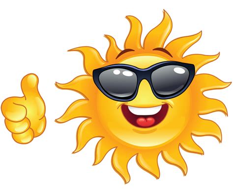 Emoticons Sunshine Wütender Smiley Thumbs Up Smiley Lach Smiley