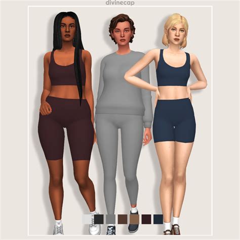 Sims Female Maxis Match Clothes