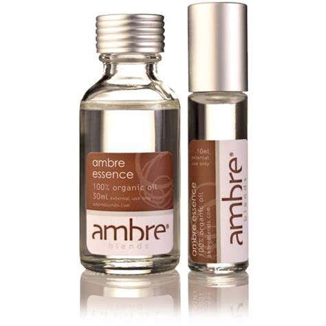 Ambre Blends Amber Oil Perfume Bottles Natural Fragrances