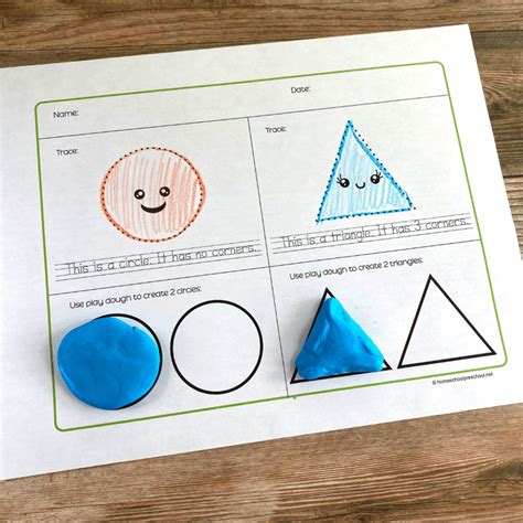 Printable Shapes Activities For Preschoolers