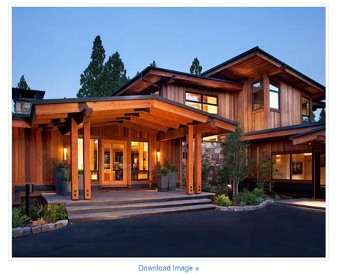 gambar desain rumah  kayu jati mewah sederhana modern