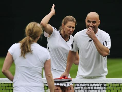 Private Tennis Lesson With Andre Agassi And Steffi Graf