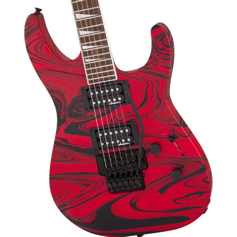 Jackson Slxdx Satin Red Swirl Motor City Guitar